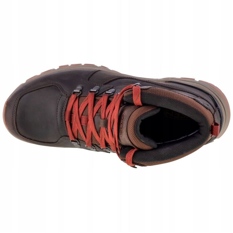 Pantofi Keen Innate Leather Mid Wp M 1023445 maro 2