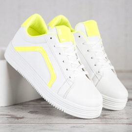 SHELOVET Pantofi sport la modă alb 2