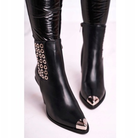 FS1 Cizme înalte pentru femei Toe din oțel negru Numai timpul 2 FS1 Cizme înalte pentru femei Toe din oțel negru Numai timpul 2