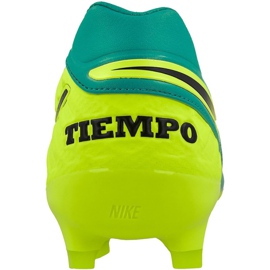 Pantofi de fotbal Nike Tiempo Legacy Ii Fg M 819218-307 bleumarin, verde, galben albastru 2