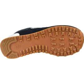 Pantofi New Balance M ML574SPT alb negru multicolor 3