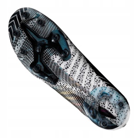 Pantof de fotbal Nike Vapor 13 Elite Mds AG-Pro M CJ1294-110 albastru marin, alb, gri / argintiu alb 1