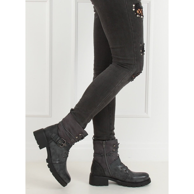 Cizme gri 1215-PA Gri 2