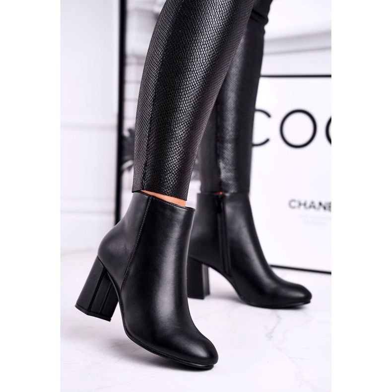 FW1 Cizme de damă pe toc Gun negru 1 FW1 Cizme de damă pe toc Gun negru 1