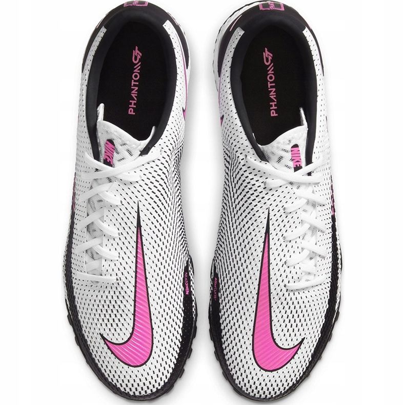 Pantof de fotbal Nike React Phantom Gt Pro Tf CK8468 160 alb alb 1