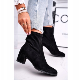 Cizme de damă cu toc înalt Sergio Leone Negru BT151 1 Cizme de damă cu toc înalt Sergio Leone Negru BT151 1