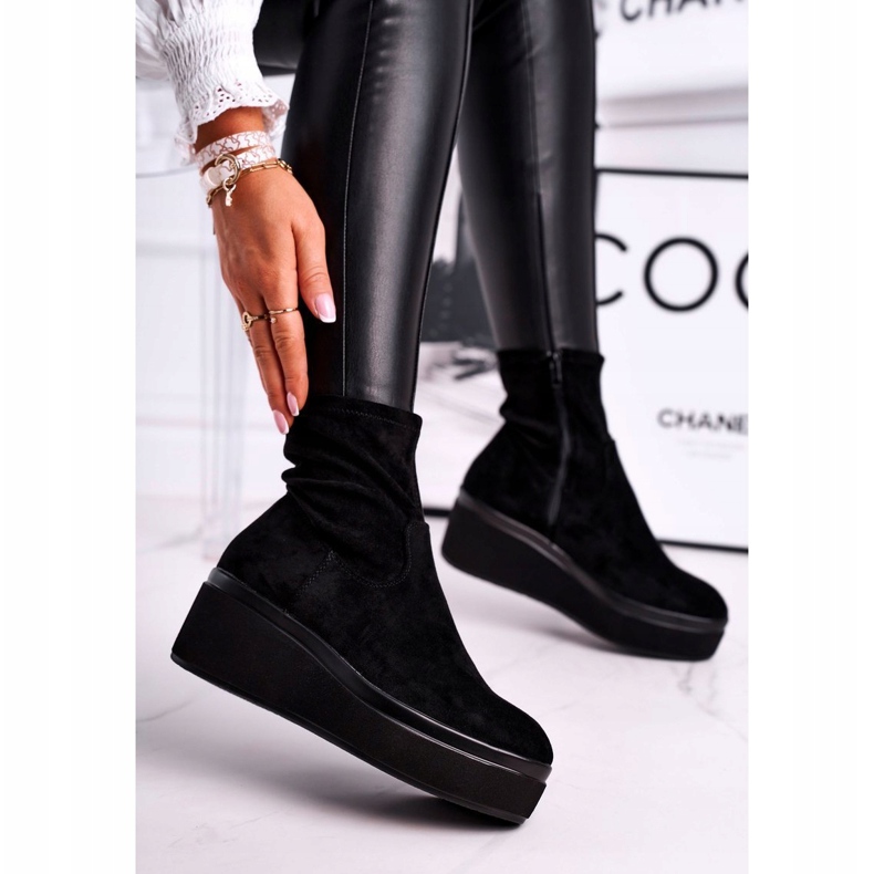 Cizme de damă Sergio Leone BT730 Negru 1