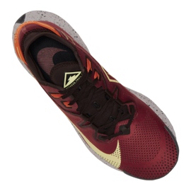 Pantofi de alergare Nike Pegasus Trail 2M CK4305-600 roșu portocale gri galben 1