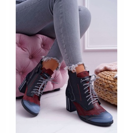 Cizme pentru femei din piele Maciejka negru 03190 multicolor 2 Cizme pentru femei din piele Maciejka negru 03190 multicolor 2