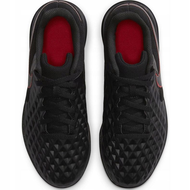 Pantofi de fotbal Nike Tiempo Legend 8 Club Ic Jr AT5882 060 negru negru 1