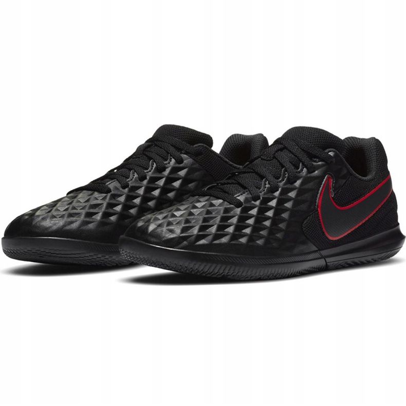 Pantofi de fotbal Nike Tiempo Legend 8 Club Ic Jr AT5882 060 negru negru 2