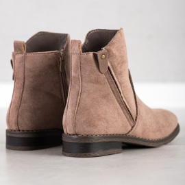 Evento Cizme casual confortabile bej 1