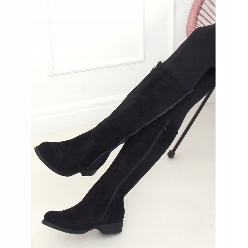 Cizme de călărie pentru femei negre 7962-PG Negre negru 1