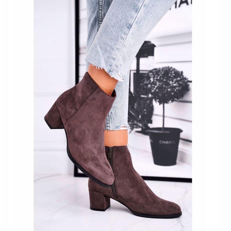 Cizme de damă Sergio Leone Coffee BT528 multicolor 2