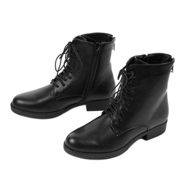 Cizme de lucru pentru femei negre A8316 negru 2