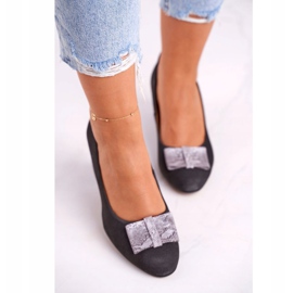 Pompă de damă Maciejka Suede Graphite 3356A-43 / 00-1 multicolor 4