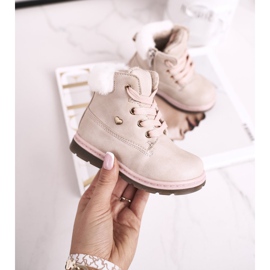 EVE Cizme pentru copii Trappers Warm Maestro bej 1