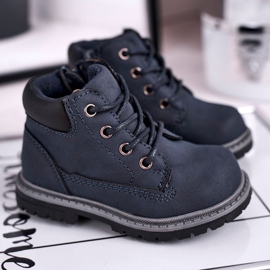 Apawwa Cizme de drumeție pentru băieți pentru copii bleumarin Moa albastru marin 1