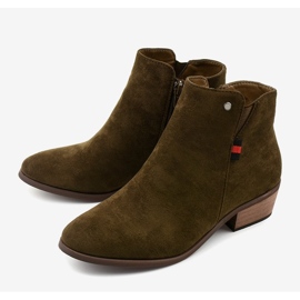 Cizme plate maro 20Y8039-6 2