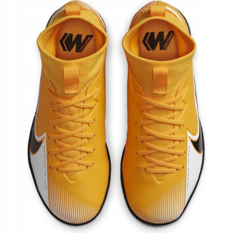 Pantof de fotbal Nike Mercurial Superfly 7 Academy Ic Junior AT8135 801 portocale portocale 1