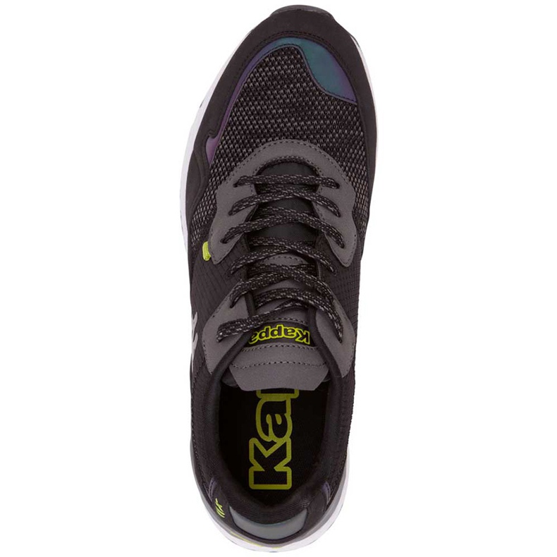 Încălțăminte pentru bărbați Kappa Laverton negru și gri 242930 1133 1