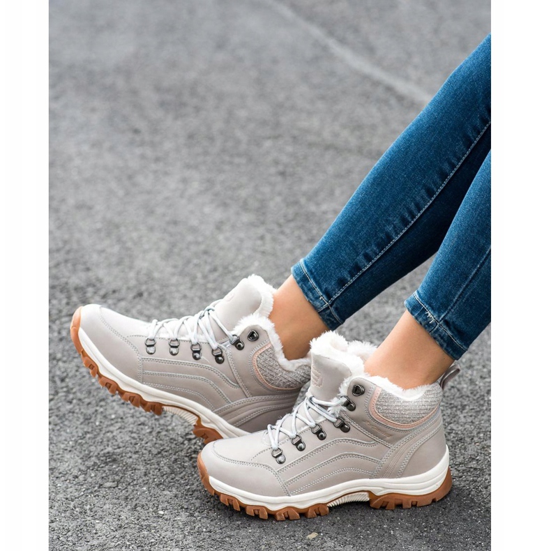 Ax Boxing Încălțăminte de trekking confortabilă bej 1