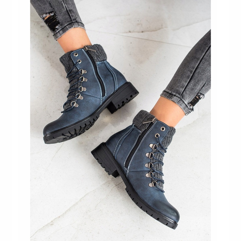 Filippo Trappers cu stil albastru marin albastru 2