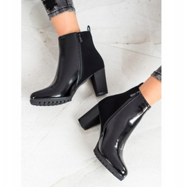 Gogo Cizme din piele brevetată negru 2 Gogo Cizme din piele brevetată negru 2