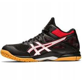 Pantofi de volei pentru bărbați Asics Gel-Task Mt 2 negru-roșu 1071A036 004 2