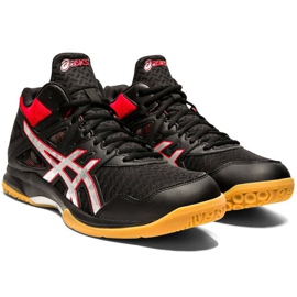 Pantofi de volei pentru bărbați Asics Gel-Task Mt 2 negru-roșu 1071A036 004 3