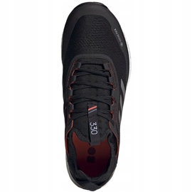 Pantofi bărbați Adidas Terrex Agravic Flow negru și roșu FU7448 1