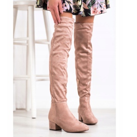 Fashion Muschetarii cu pulbere roz 1