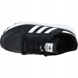 Pantofi Adidas Forest Grove Cf Jr EG8958 alb negru 2