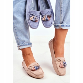 Evento Mocasini de damă Suede 20PB35-2003 Bej Donna Mia 2