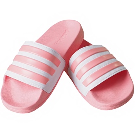 Papuci Adidas Adilette de duș roz EG1886 1
