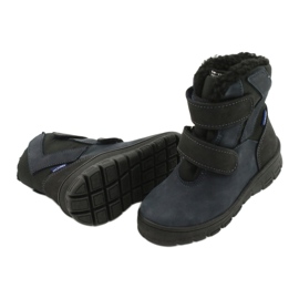 Cizme cu membrană Mazurek 1351 bleumarin negru albastru marin 3