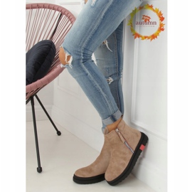 Pantofi plat pe o talpă bej NS150P bej 1