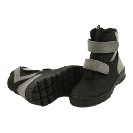 Cizme negre cu membrană Mazurek 1351 negru gri 3