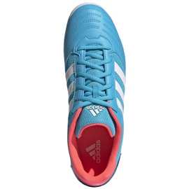 Pantofi de fotbal Adidas Super Sala FX6758 albastru albastru 1