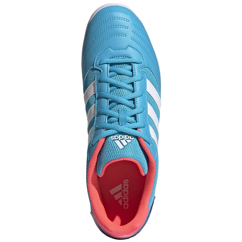 Pantofi de fotbal Adidas Super Sala FX6758 albastru albastru 1