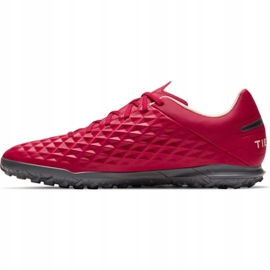 Pantofi de fotbal Nike Tiempo Legend 8 Club Tf AT6109 608 roșu roșu 1