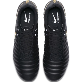 Ghete fotbal Nike Tiempo Ligera Iv Fg 897744 002 negru negru 1