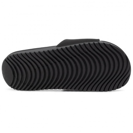 Papuci negri Nike Kawa Slide (GS / PS) pentru copii 819 352 003 negru 1