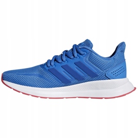 Pantofi de alergare pentru copii Adidas Falcon K albastru F36540 1