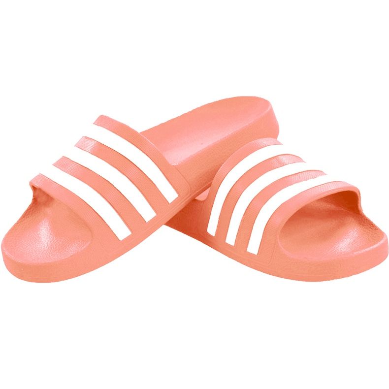 Papuci de damă Adidas Adilette Aqua salmon EE7345 roz 1