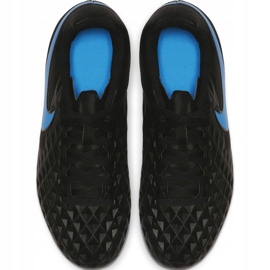 Pantofi de fotbal Nike Tiempo Legend 8 Club FG / MG AT6107 004 negru negru 1