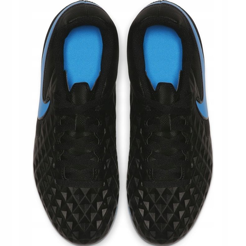 Pantofi de fotbal Nike Tiempo Legend 8 Club FG / MG AT6107 004 negru negru 1
