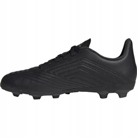 Ghete de fotbal Adidas Predator 19.4 FxG Junior negru EF8989 1