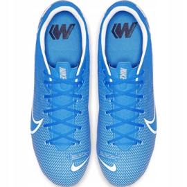 Pantofi de fotbal Nike Mercurial Vapor 13 Academy FG / MG AT5269 414 albastru albastru 1