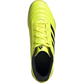 Adidas Copa 19.4 În ghete de fotbal galben F35487 negru 1